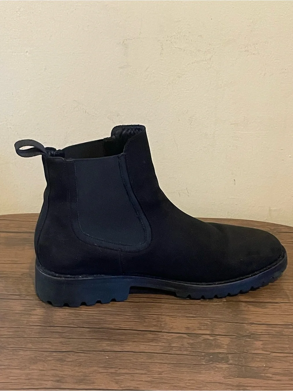Men's Black Chelsea Boots - Classic Slip-On Style